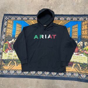 Ariat Men's Black and White Hoodie